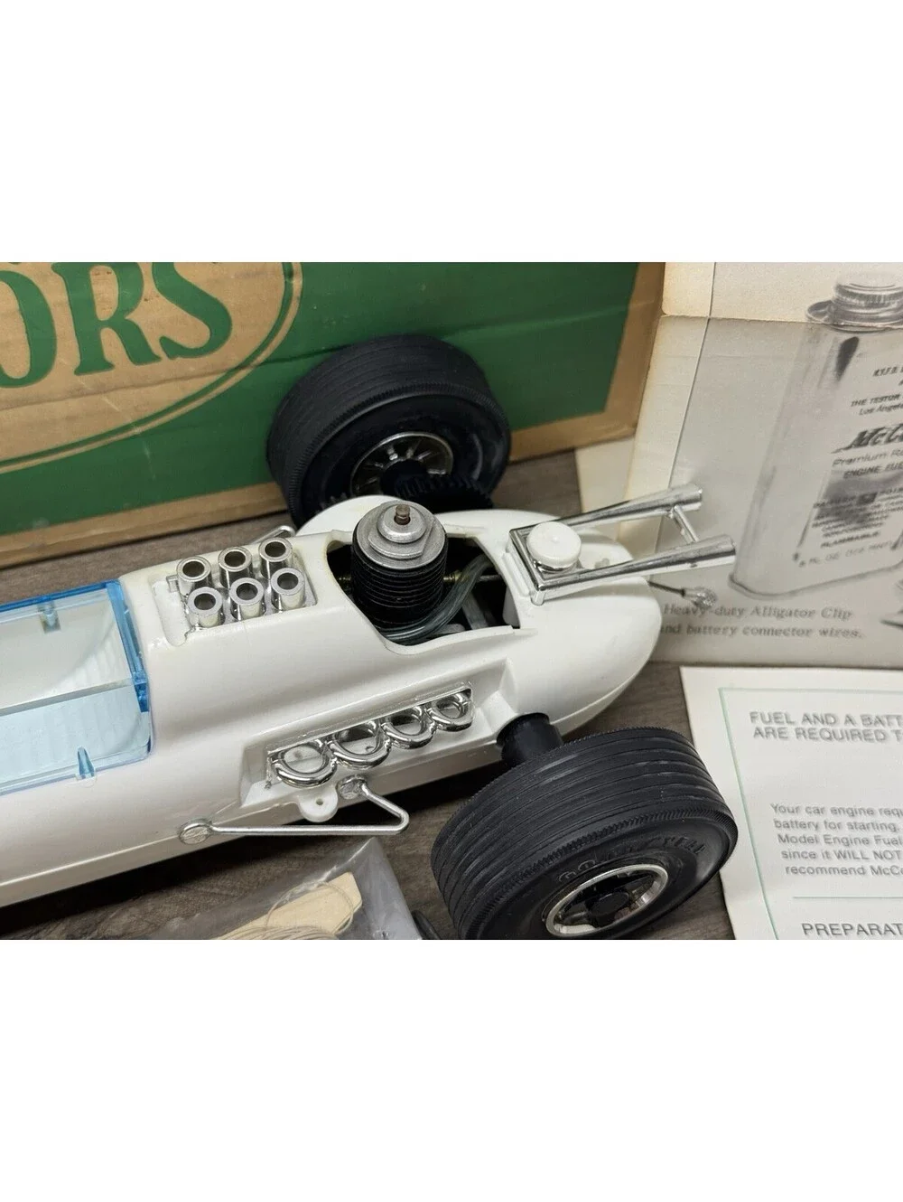 Vintage 1970 Testors USA Gas Powered INDY 500 SPRITE Race Sealed Contents *READ*